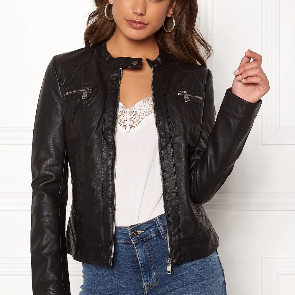 NWOT Vegan Leather Jacket